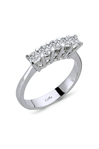 Lova G Renk 0,60 Karat Pırlanta Beştaş Yüzük - 1030129