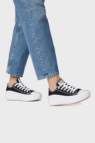 Converse Bayan Ayakkabı 570256c 001 Siyah-beyaz-beyaz Çok Renkli