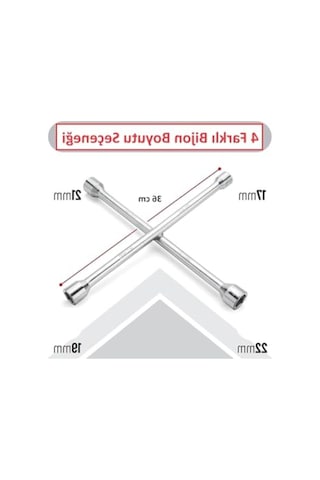 17-19-21-23 Mm Krom Bijon Anahtarı