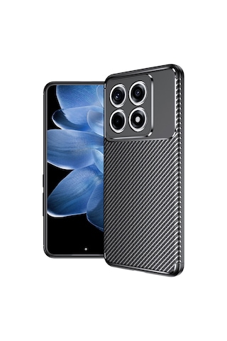 Xiaomi 14t Pro Kılıf Zore Negro Silikon Kapak Siyah