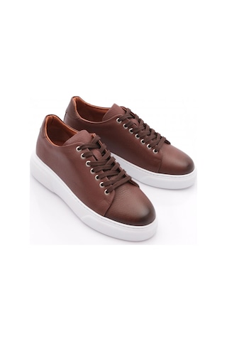 Dgn Paco Erkek Sneakers Ayakkabi Taba Floater Beyaz