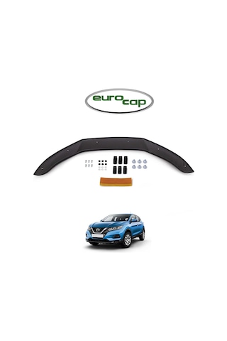 Eurocap Nissan Qashqai Ön Kaput Maskesi Koruma Rüzgarlığı Deflek N11.22970