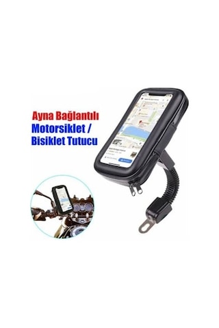 Kargo Motorsiklet Su Geçirmez Telefon Kılıfı Telefon Tutucu 7 İnç Xl Najmaddin 10"
