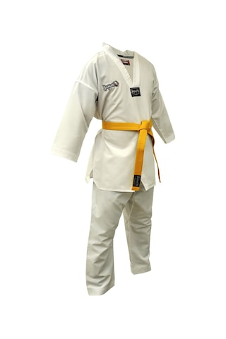 Dragondo 10011 Beyaz Yaka Taekwondo Elbisesi Mavi