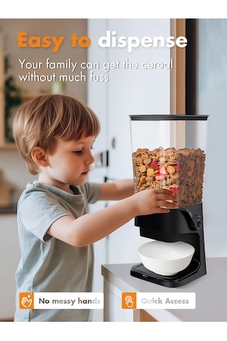 Gq Dispenseri, Dağıtırken Tahıl Parçalamaz, Duvara Monte Mısır