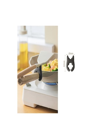 Love.stuff Mutfak Kaşık Ve Kapak Tutucu 313783601 Siyah