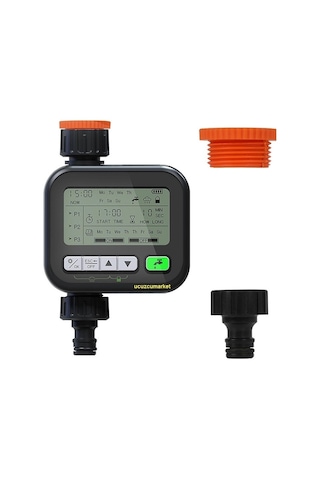 Otomatik Bahçe Sulama Zaman Saati Lcd Ekran-digital Progranabilir