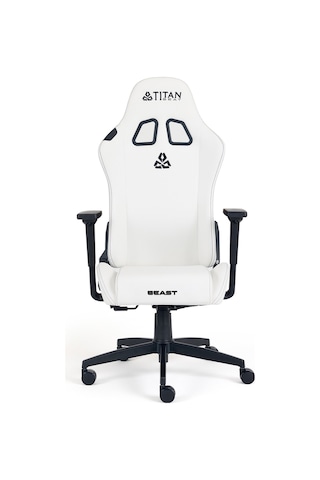 Titanseat Beast Leather White Oyuncu Koltuğu Beyaz
