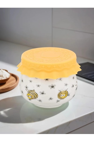 Lefard 180 Ml "arılar" Silikon Kapaklı Kavanoz 159689120