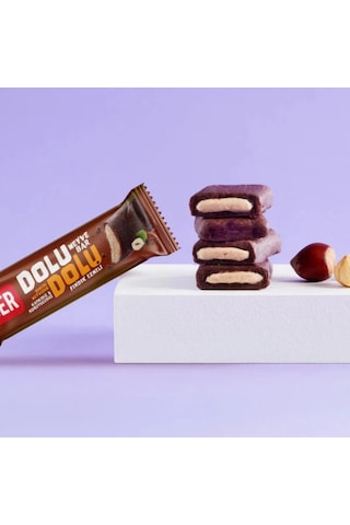 Züber Dolu Dolu Fındık Ezme Meyve Bar 30 Gr