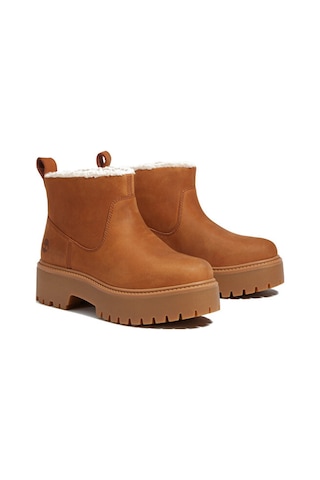 Timberland Stone Street Mid Warm Lined Boot Unisex Outdoor Botu Tb0a283gem71 Turuncu Turuncu