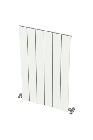 Alüminyum Radyatör 100x54 6 Dilim Kırık Beyaz Ral9010 Hestia