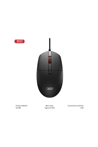 Özel Seri Kablolu Mouse 2000 Dpı Bilgisayar Aksesuarı Yön Tuşları Çalışma Alanı M8