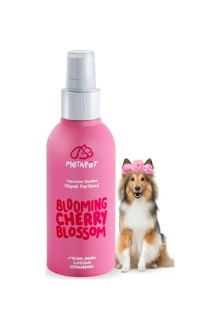 Metapet Doğal Kötü Koku Giderici İçin Köpek Parfümü Organik Çiçek Esanslı 150 ML