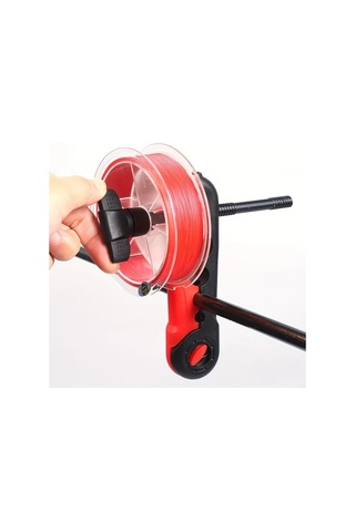 Elmpaly Portable Line Winder Makinesi 1pc White Purple Balık Olta Makarası Sarıcı Taşınabilir Spinning Baitcasting Spooling Carp Ekipmanı