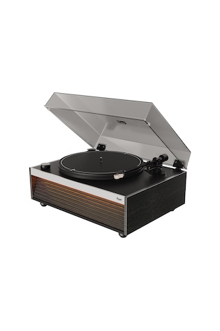Hym s Lumi Dahili Bluetooth Hoparlörlü Işıklı Retro Pikap Plakçalar Aux, Rca Çıkışlı All-in-