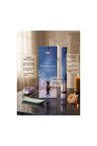 Darshan Meditation Meditasyon Çubuk Tütsü 20 Adet