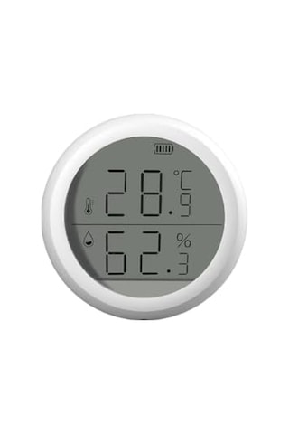 Akıllı Dijital Termometre Uygulama Denetimli Zigbee İç Mekan Isı Ölçer Ve Nem Ölçer Higrometre X7608
