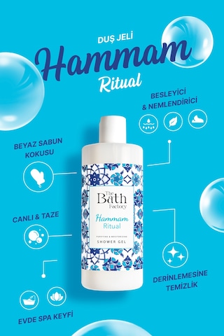 The Bath Factory Hamam Duş Jeli 400 ML
