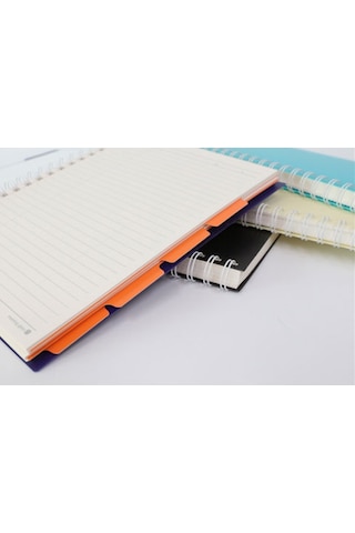 Morning Glory 8000 Index Çizgili Defter 26,2x19,1 Cm Lacivert 11210-88730