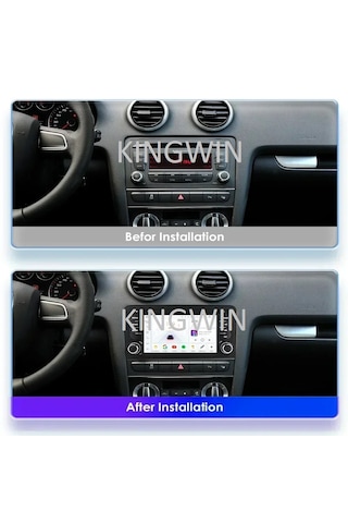 7 İnç Audi A3 Uyumlu Android Carplay 4 Gb Ram 64 Gb Hafıza Multimedya Arka Kamera 7"