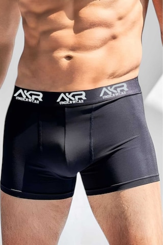 Uniquetrenders Erkek Likralı 5'li Boxer Siyah