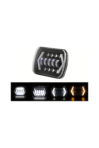 Motion003 Nlpearl 12.7x17.78 Cm Led Far 1 Bilgisayar 55w Yüksek Düşük Işın Dönüş Sinya