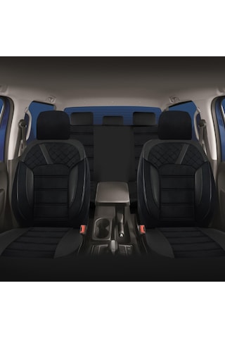 Suzuki Grand Vitara Jt 2005 - 2015 Uyumlu Siyah Tay Tüyü Koltuk Kılıfı