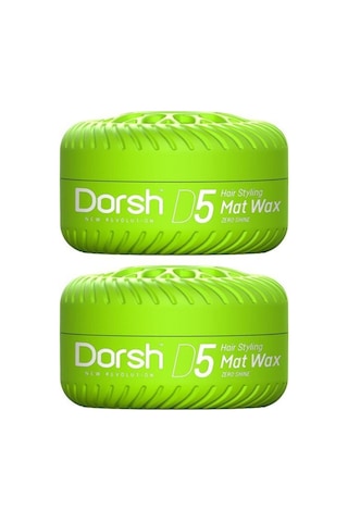 Dorsh Saç Şekillendirici Wax Mat Wax D5 150 Ml 2 Adet