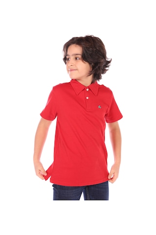 Toontoy Kids Toontoy Erkek Çocuk Polo Yaka Tişört Sarı