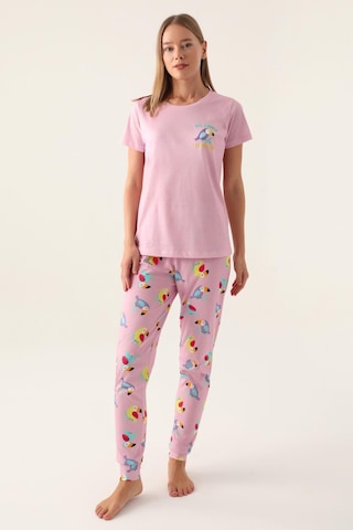 Rolypoly Roly Poly 3403 Callım Kadın Kısa Kol Pijama Takımı 001