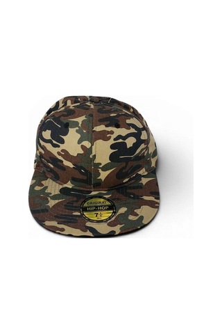 Hedea Urban Tactical Askeri Desenli Kamuflaj Hip Hop Şapka Çok Renkli