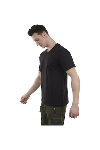 Alpinist Vortex Erkek T Shirt Siyah L 600615