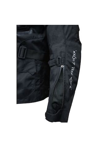 Vexo Adventure H20 4 Mevsim Motosiklet Montu Siyah