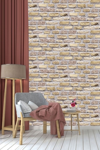 Bien Exclusive Taş Desenli Duvar Kağıdı 7996