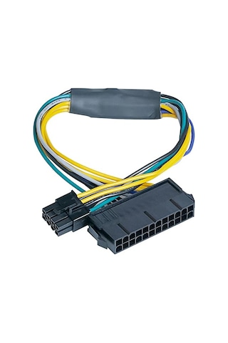 4973 24 Pin To 8 Pin Atx Psu Power Güç Adaptör Kablosu