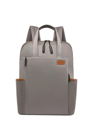 Suntek Kadın Erkek Dizüstü Sırt Çantası Şık Üniversite Haki