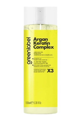 Greenlabel Argan Keratin Complex Durulanmayan Saç Bakım Serumu 100ml