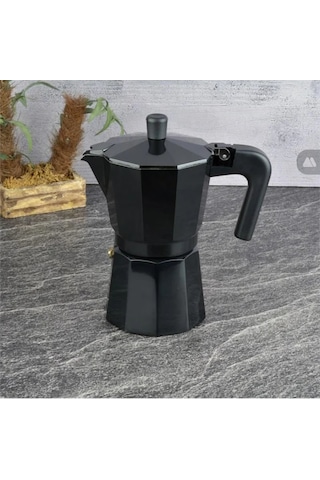 Ocak Üstü Espresso Ve Kahve Makinesi - Moka Pot - 9 Kişilik 450 Ml