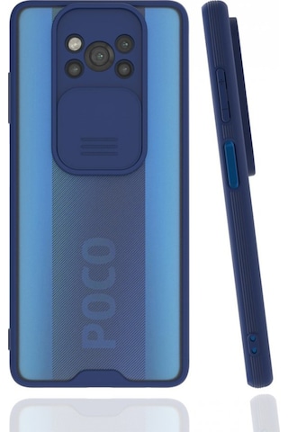 Nettech Xiaomi Poco X3 Nfc Uyumlu Platin Kamera Kızaklı Arka