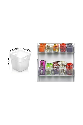 12 Adet Buzdolabı Kapak Içi Düzenleyici Organizer, Buzdolabı Içi Düzenleyici Ve Banyo Organizeri-9046630118921