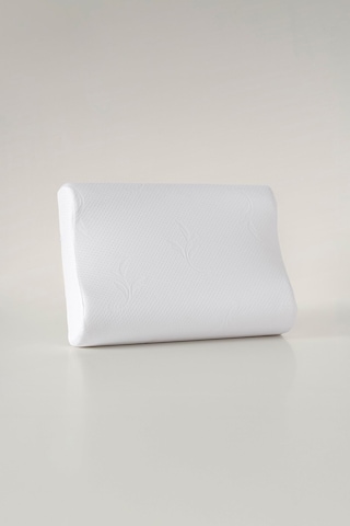 Varol %100 Memory Foam Gerçek Visco Yastık 50x70 Cm Ergonomik Uyku Desteği Beyaz/50x70cm Beyaz