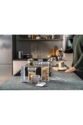 Zwilling Fresh Save Cube Vakumlu Başlangıç Seti S 6 Parça Şeffaf Beyaz