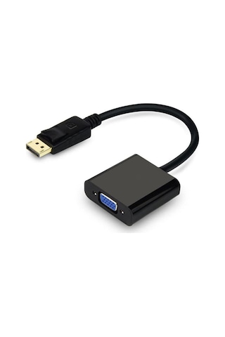 Displayport To Vga DÖNÜŞTÜRÜCÜ ÇEVİRİCİ DISPLAY PORT TO VGA