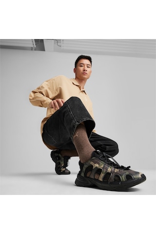 Puma Velo Camo Unisex Sandalet Siyah