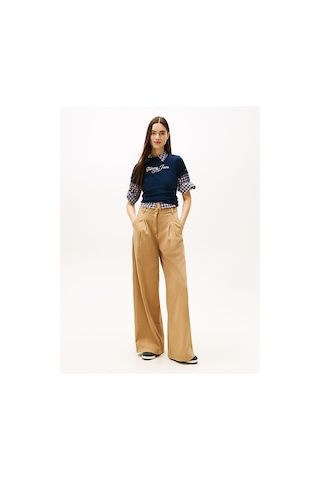 Tjw Slim Essential Logo T-shirt-12840 Mavi