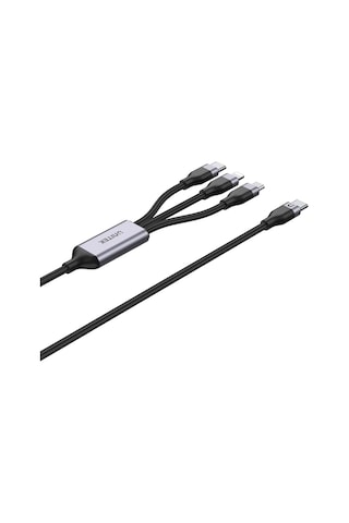 Unıtek Type-c 3in1 Hızlı Şarj Kablosu 1.5mt 20w Mıcro Usb, Type-c, Lıghtnıng C14101agy01-1.5m