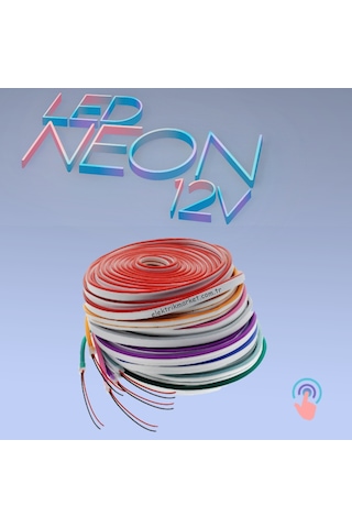 Cata 12v Pembe Işık Neon Led Hortum Ct-4455p 50 Metre