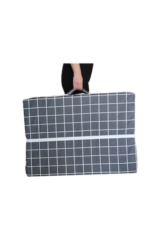 Viphomeconcept Tek Kişilik Katlanır Yer Yatağı Sünger Yatak Gri Pano 80X180 Cm-7