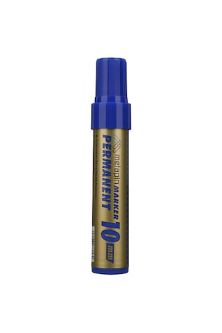 Metapin 10mm Permanent Koli Kalemi Mavi 10'lu